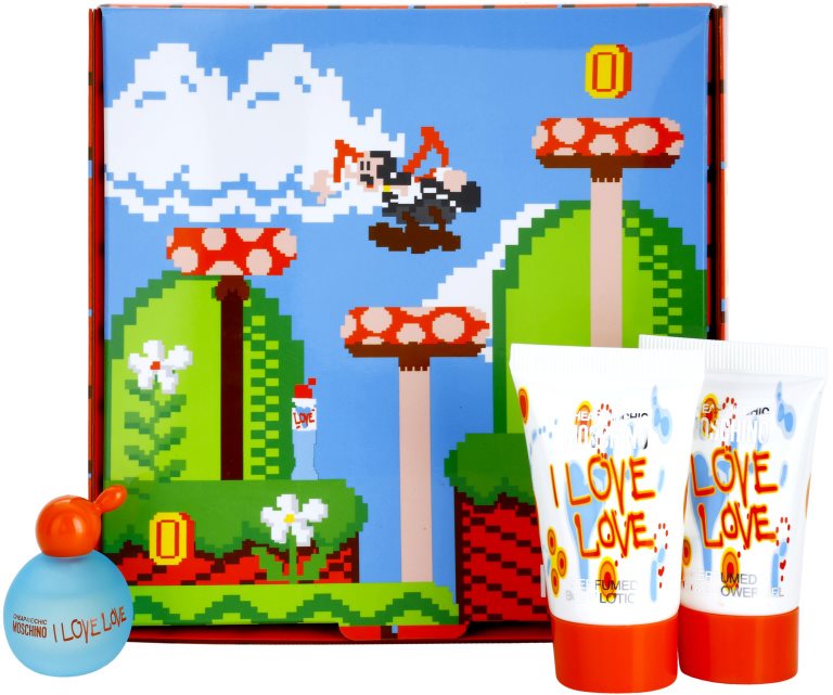Moschino I Love Love darčeková sada tester pre ženy 4 ks