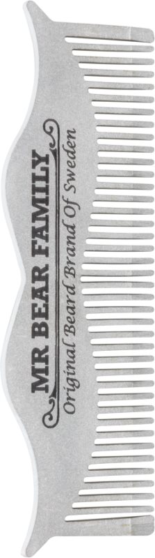 Mr Bear Family Grooming Tools jeklen glavnik za brado