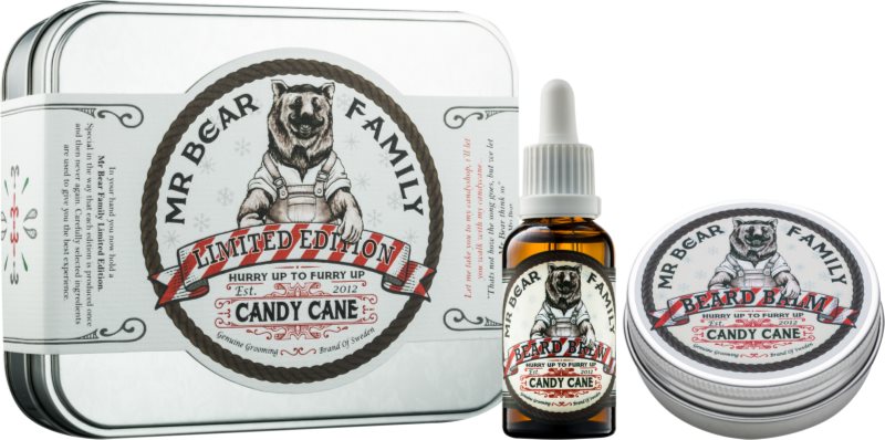 Mr Bear Family Candy Cane kosmetická sada I.