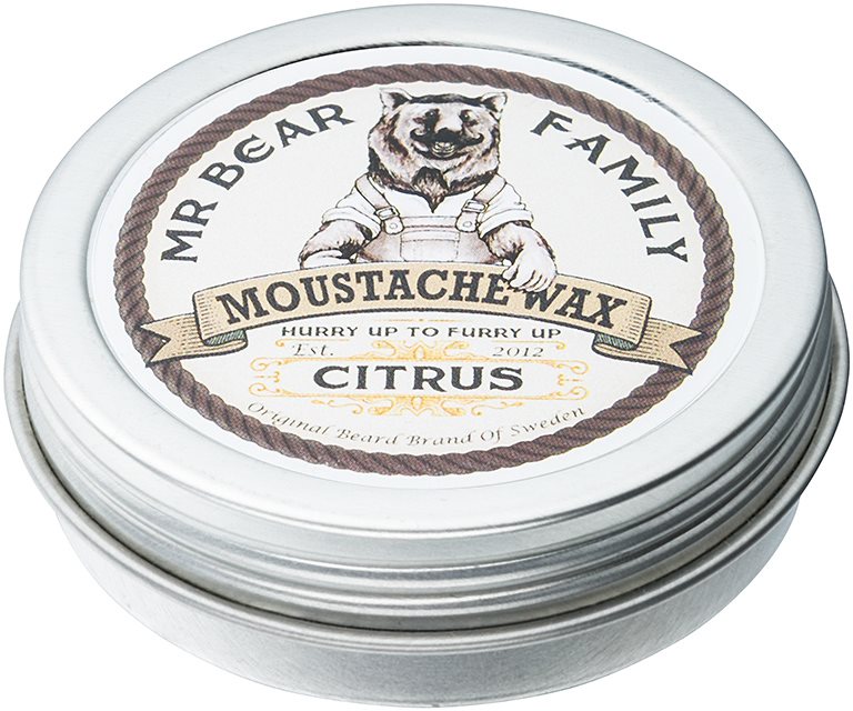Mr Bear Family Citrus vosk na knír