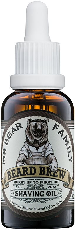 Mr Bear Family Skincare olejek do golenia dla mężczyzn
