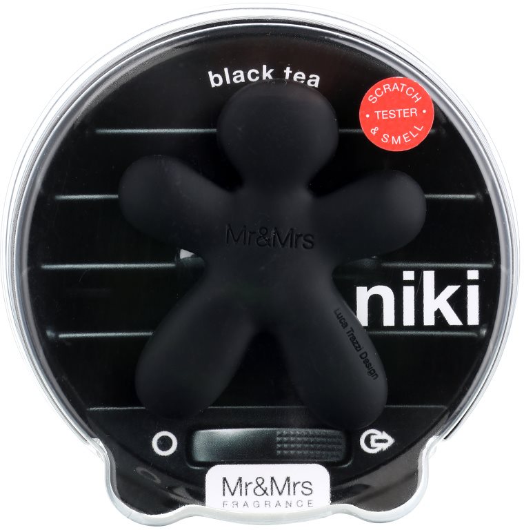 Mr & Mrs Fragrance Niki Black Tea Car Air Freshener Refillable