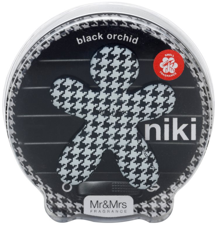 Mr & Mrs Fragrance Niki Black Orchid Désodorisant voiture rechargeable