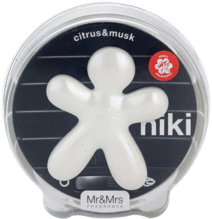 Mr & Mrs Fragrance Niki Citrus & Musk Car Air Freshener Refillable