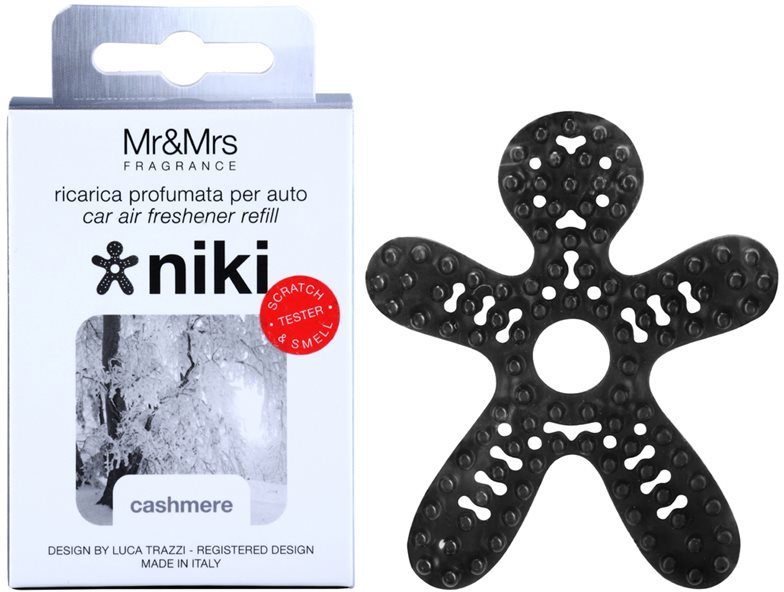 Mr & Mrs Fragrance Niki Cashmere Désodorisant voiture recharge