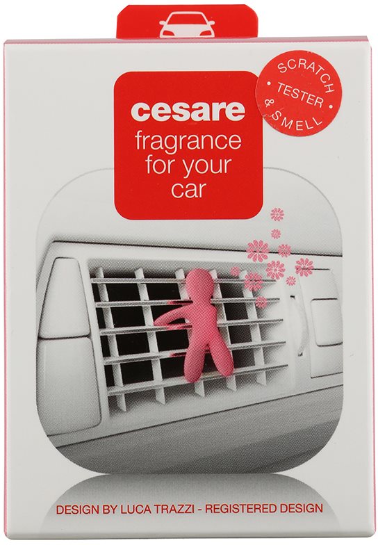 Mr & Mrs Fragrance Cesare Silky Rose Car Air Freshener 1 pc