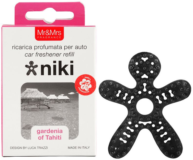 Mr & Mrs Fragrance Niki Gardenia of Tahiti Car Air Freshener Refill