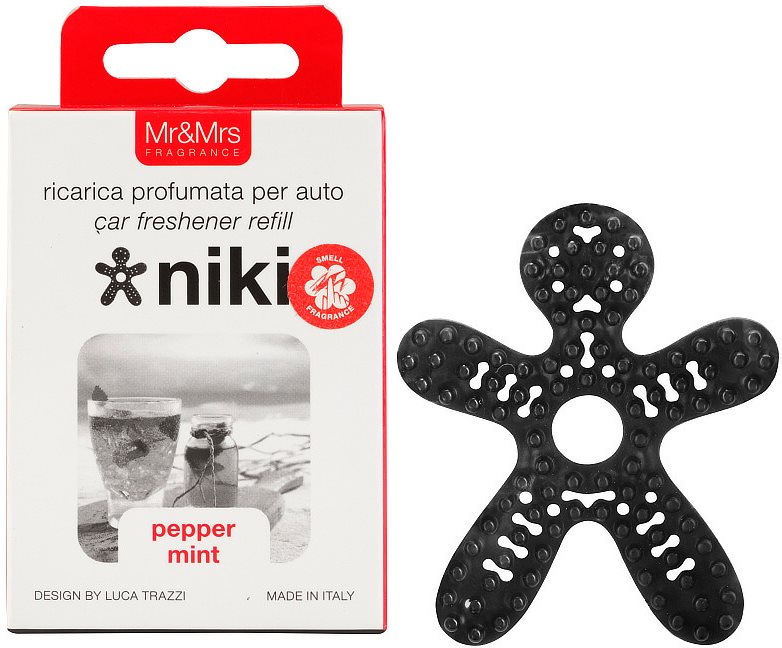 Mr & Mrs Fragrance Niki Pepper Mint Car Air Freshener Refill