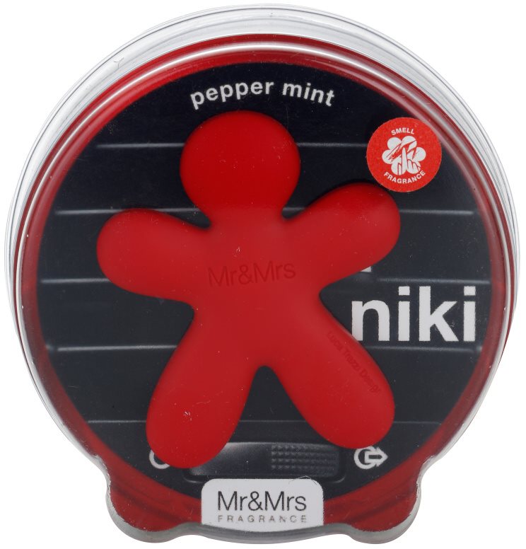 Mr & Mrs Fragrance Niki Pepper Mint vůně do auta plnitelná