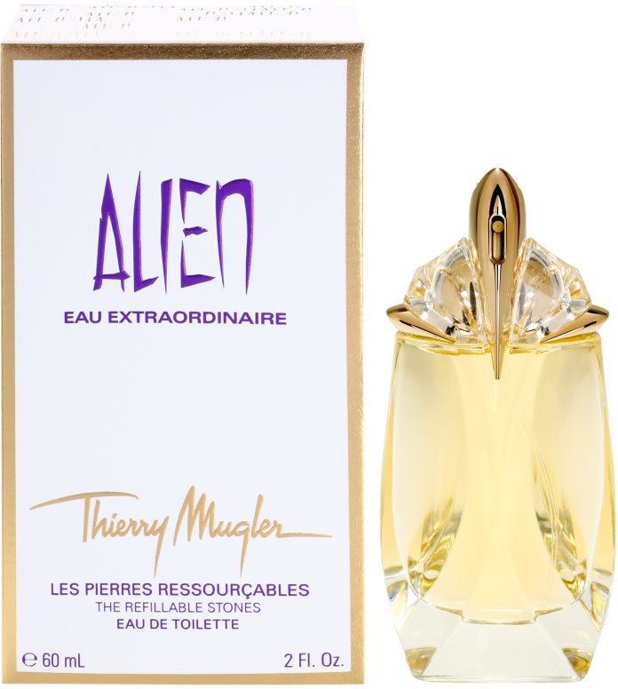 Mugler Alien Eau Extraordinaire toaletní voda pro ženy 60 ml plnitelná
