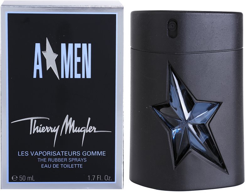 Mugler A*Men toaletní voda pro muže 50 ml Rubber Flask