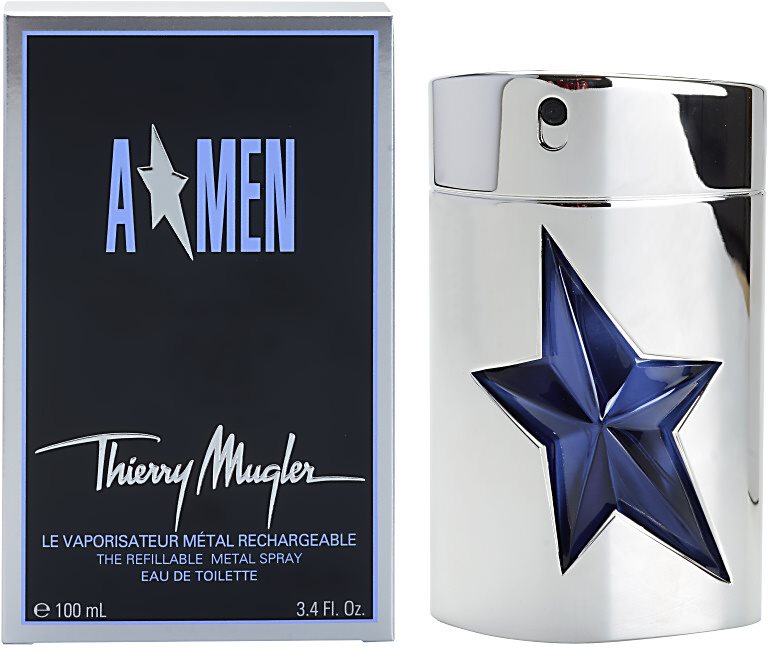 Mugler A*Men woda toaletowa dla mężczyzn 100 ml napełnialny Metal Flask