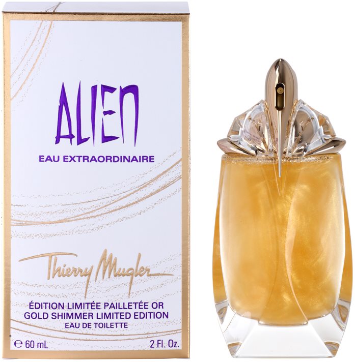 Mugler Alien Eau Extraordinaire Gold Shimmer Limited Edition woda toaletowa dla kobiet 60 ml