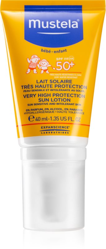 Mustela Solaires krem ochronny do twarzy SPF 50+