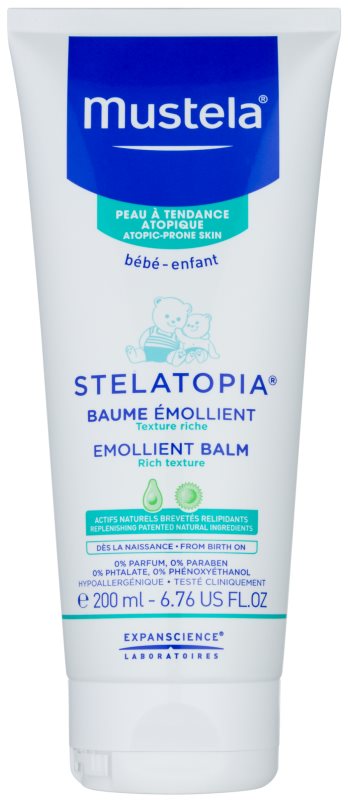 Mustela Bébé Stelatopia Geschmeidigmachendes Balsam für Kinder ab der Geburt