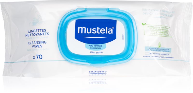 Mustela Bébé čistilni robčki za otroke