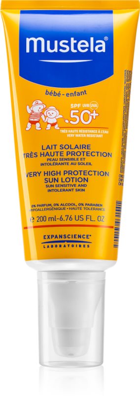 Mustela Solaires leite protetor para crianças SPF 50+