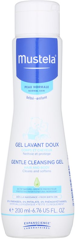 Mustela Bébé Bain gel limpiador para cuerpo y cabello para niños