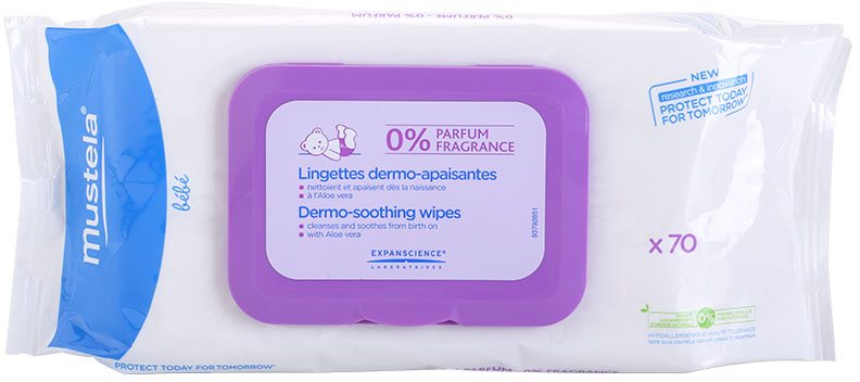 Mustela Bébé Change toalhitas de limpeza sem perfume