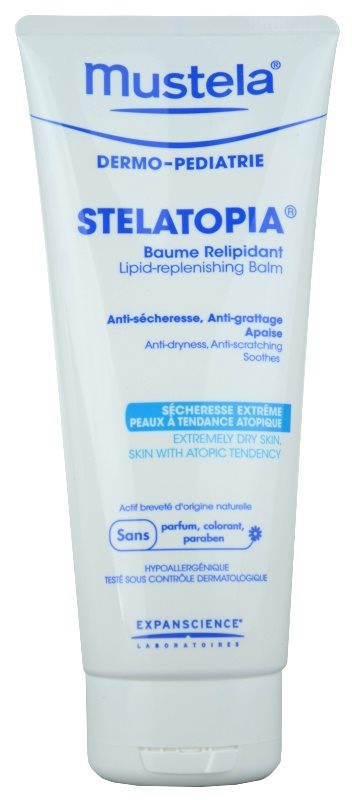 Mustela Dermo-Pédiatrie Stelatopia bálsamo corporal para pele sensível e atópica
