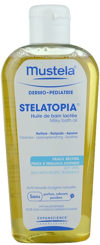 Mustela Dermo-Pédiatrie Stelatopia olejek do kąpieli do skóry suchej i atopowej