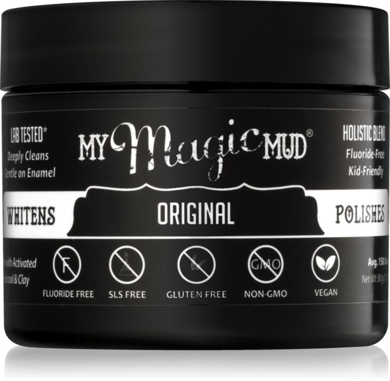 My Magic Mud Activated Charcoal bieliaci zubný púder s aktívnym uhlím