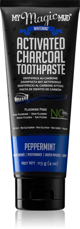 My Magic Mud Activated Charcoal Whitening Toothpaste with Activated Charcoal