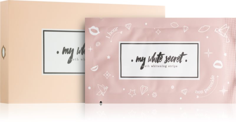 My White Secret Whitening Strips Zahnweisser-Zahnpasta