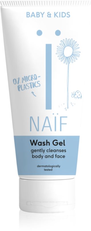 Naif Baby & Kids čistiaci a umývací gél pre deti a bábätká