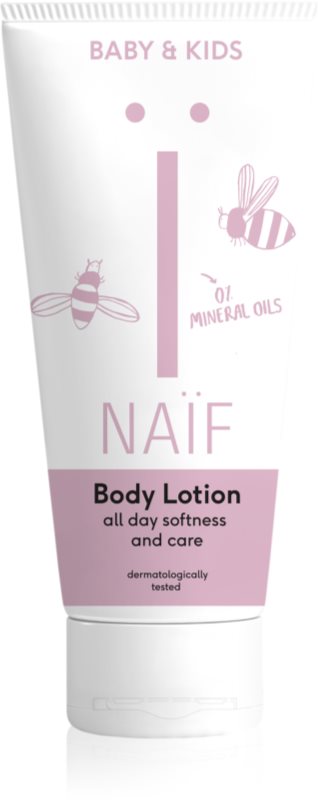 Naif Baby & Kids lapte de corp hidratant pentru copii