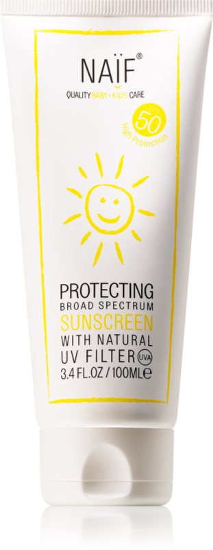 Naif Baby & Kids ochranný krém na opaľovanie SPF 50