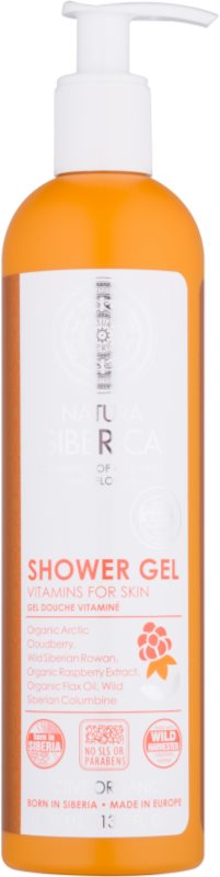 Natura Siberica Wild Herbs and Flowers gel de dus hranitor