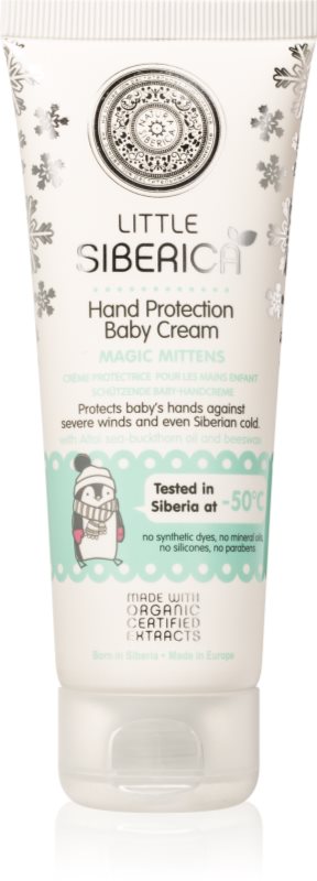 Natura Siberica Little Siberica crema protectoare pentru maini pentru nou-nascuti si copii