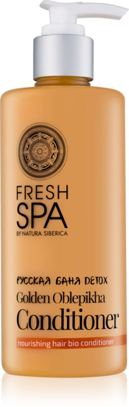 Natura Siberica Fresh Spa Golden Oblepikha kondicionér pre suché a poškodené vlasy