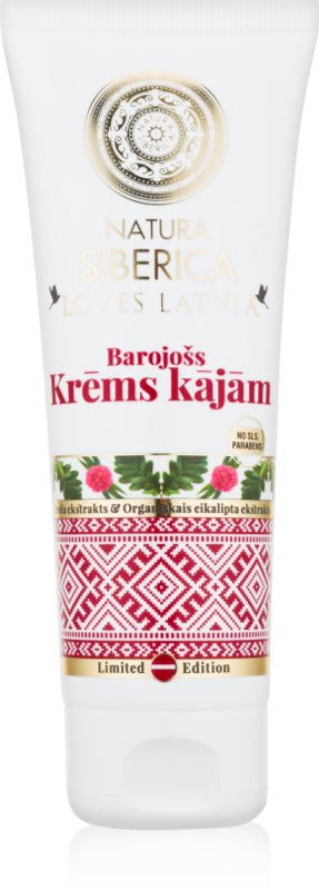 Natura Siberica Loves Latvia crema hranitoare pentru picioare