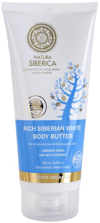 Natura Siberica Active Organics maslo za telo proti celulitu