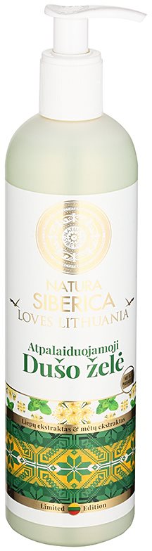Natura Siberica Loves Lithuania relaksujący żel pod prysznic Relaksujący żel pod prysznic
