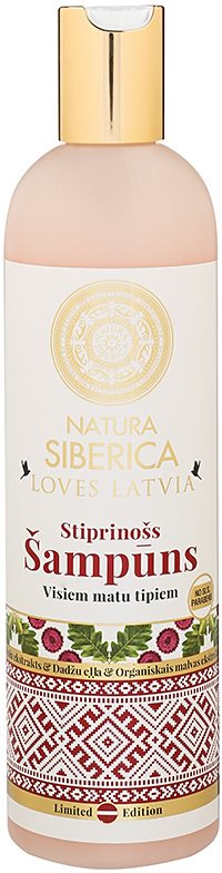 Natura Siberica Loves Latvia posilující šampon na vlasy