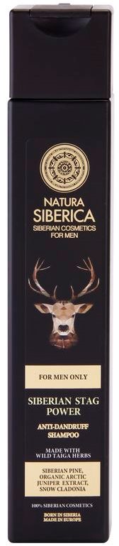 Natura Siberica For Men Only shampoo antiforfora