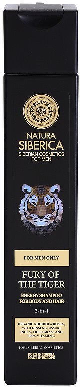 Natura Siberica Men Energizing Shampoo For Hair And Body