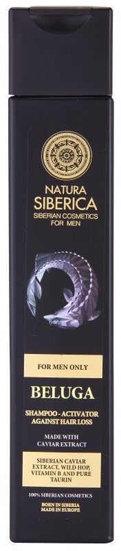 Natura Siberica For Men Only sampon hajhullás ellen uraknak