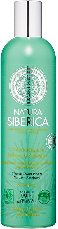 Natura Siberica Natural & Organic szampon do zwiększenia objętości do włosów przetłuszczających