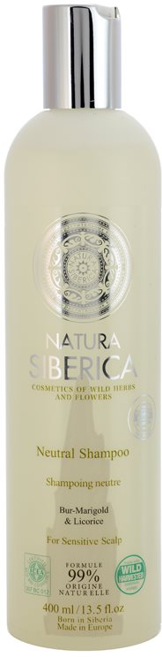 Natura Siberica Neutral champô para o couro cabeludo sensível