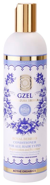 Natura Siberica Royal Berries condicionador para todos os tipos de cabelos