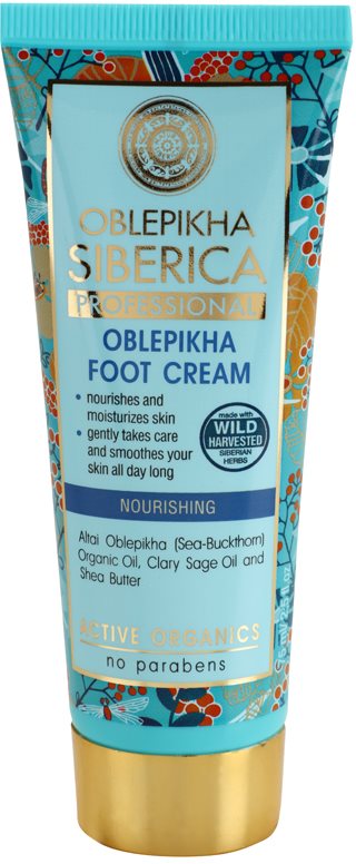 Natura Siberica Sea-Bucktorn crema de picioare