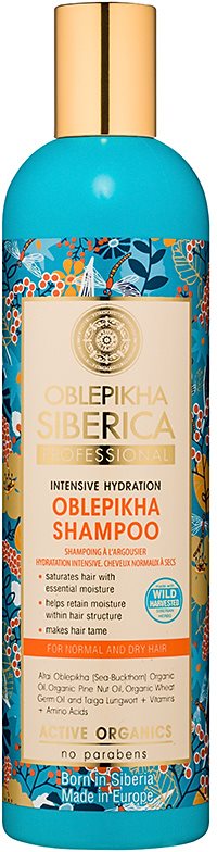 Natura Siberica Sea-Bucktorn sampon hidratant pentru par normal spre uscat