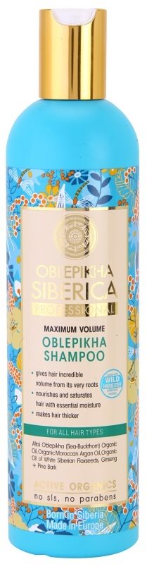 Natura Siberica Sea-Bucktorn șampon volum maxim