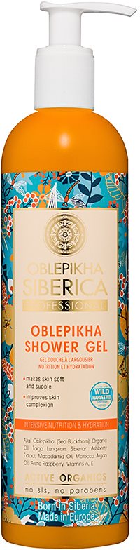 Natura Siberica Sea-Bucktorn Nourishing Shower Gel With Moisturizing Effect