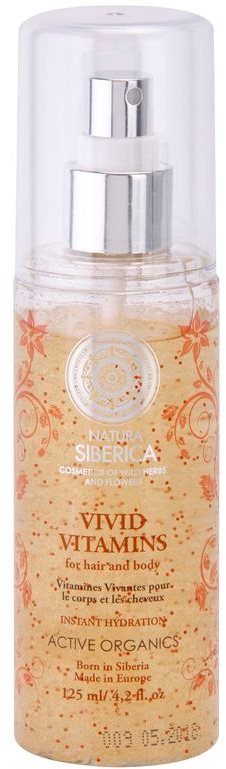 Natura Siberica Wild Herbs and Flowers vitamine vii pentru corp si par