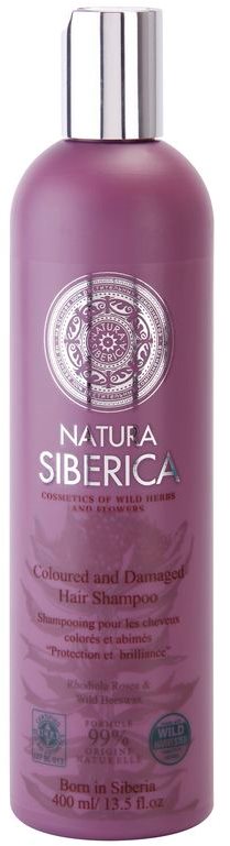 Natura Siberica Wild Herbs and Flowers šampon pro barvené a poškozené vlasy